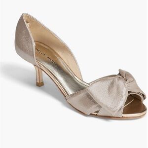 Pellerite Moda Alera Champagne D’Orsay Pump size 8.5